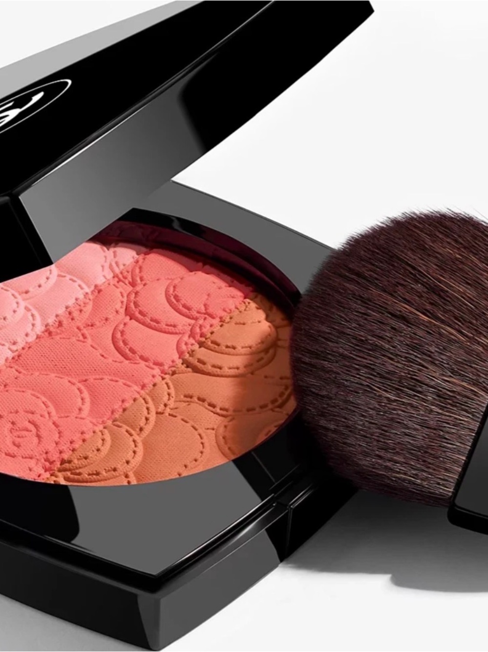 Chanel 2025 Limited Edition Camelia Futura Powder Blush Trio NIB Limited-Edition